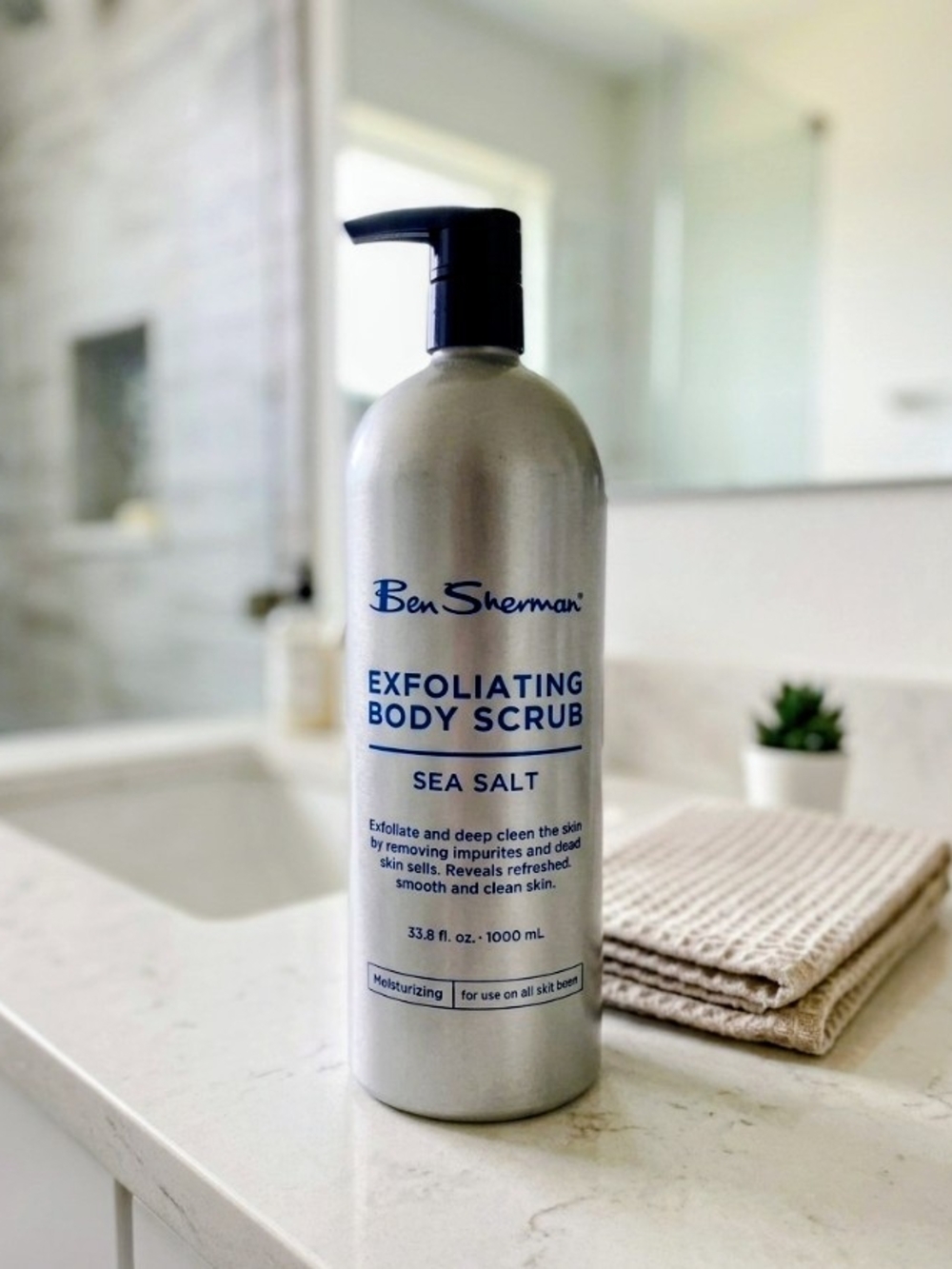 Ben Sherman Exfoliating Body Scrub - Sea Salt Men's 33.8 FL Oz New!
